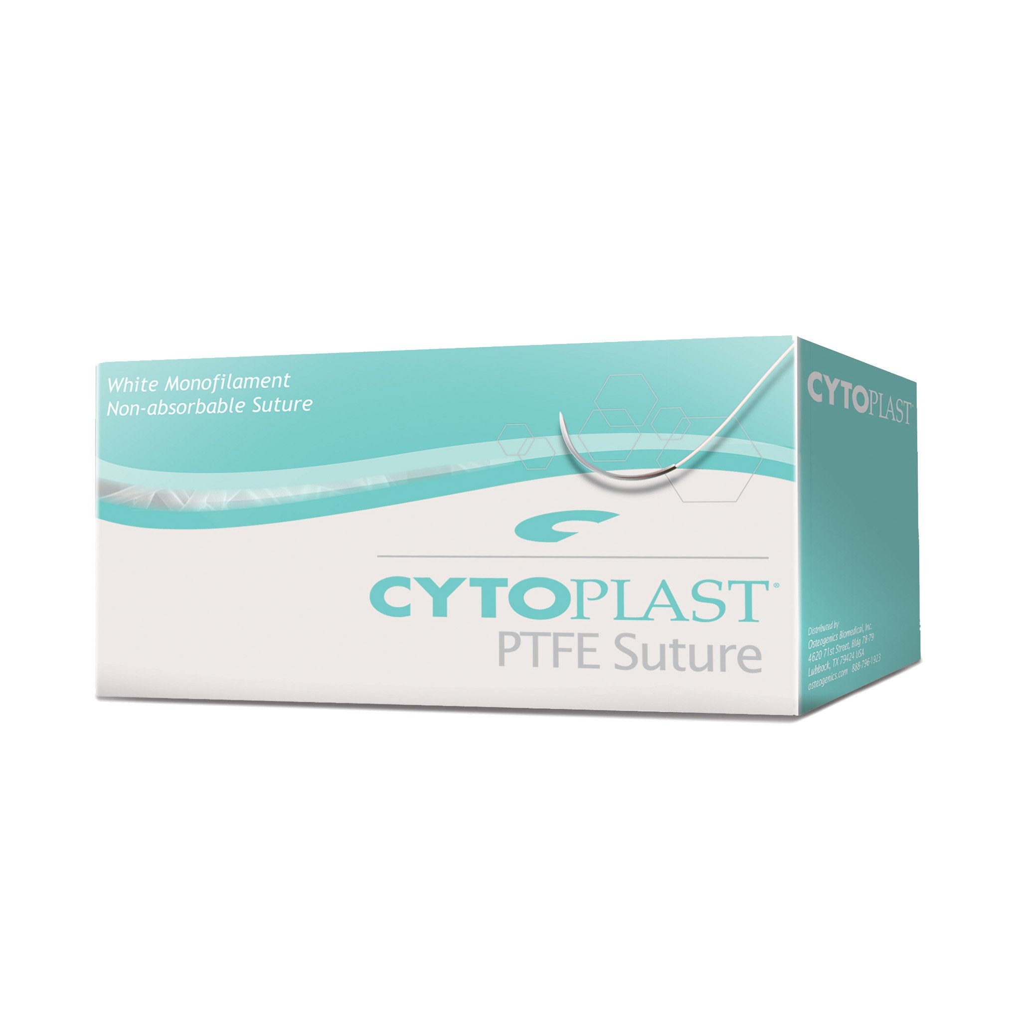 Cytoplast™ PTFE MnSut dUSP 4-0 C22 RvrsXng Ndl | K4